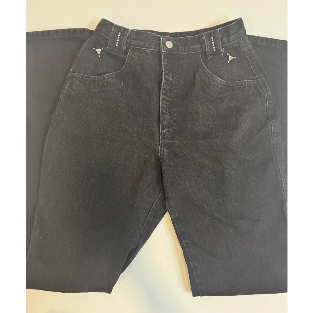 Vintage Black Roper Bareback Jeans